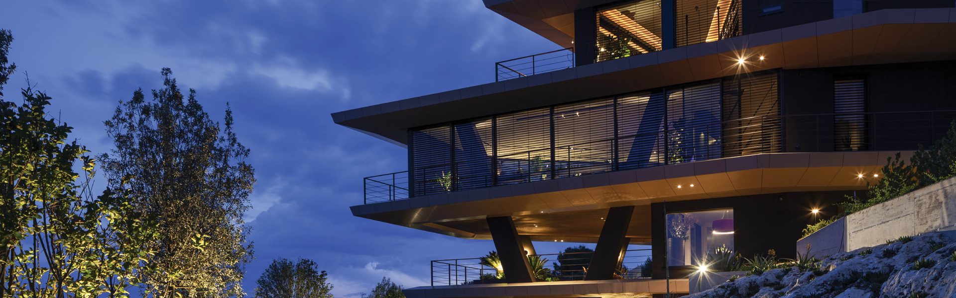 Kerrock fasade: ko se arhitekturni dizajn sreča s popolnostjo